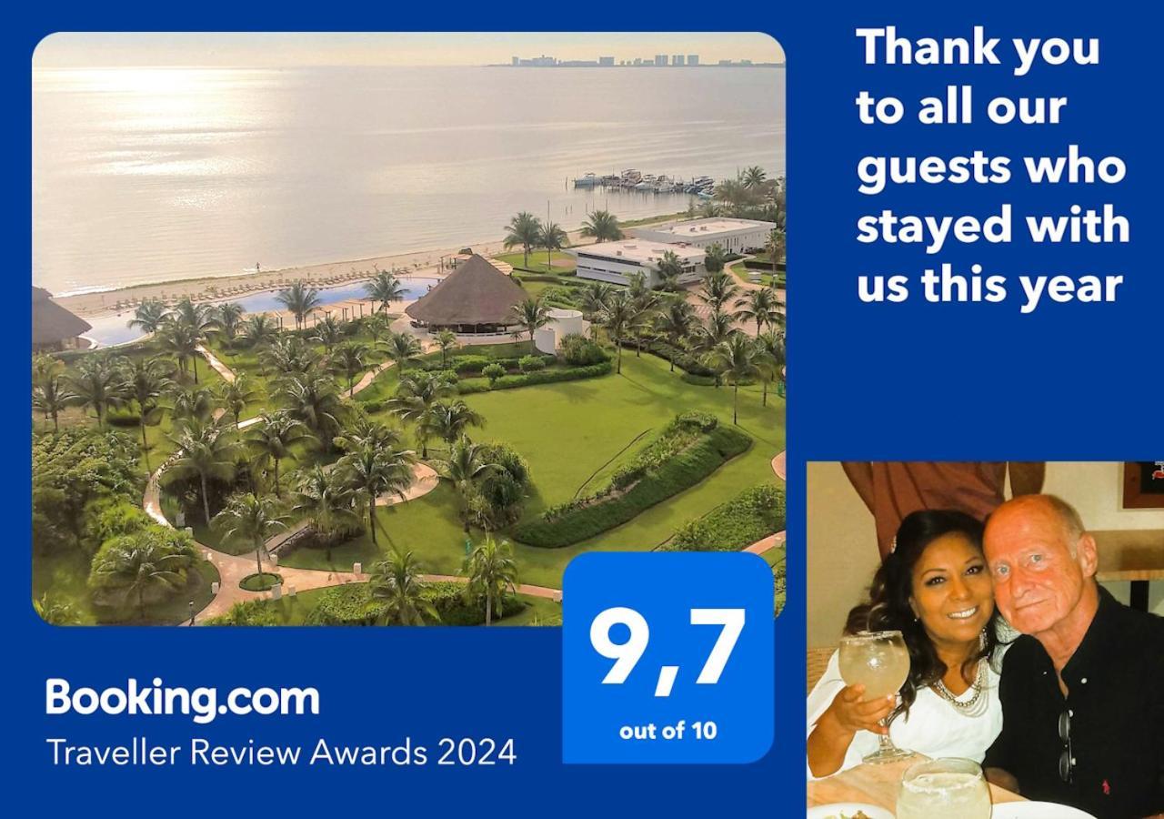 Swim The Caribbean & Work With A View Cancún Exterior foto